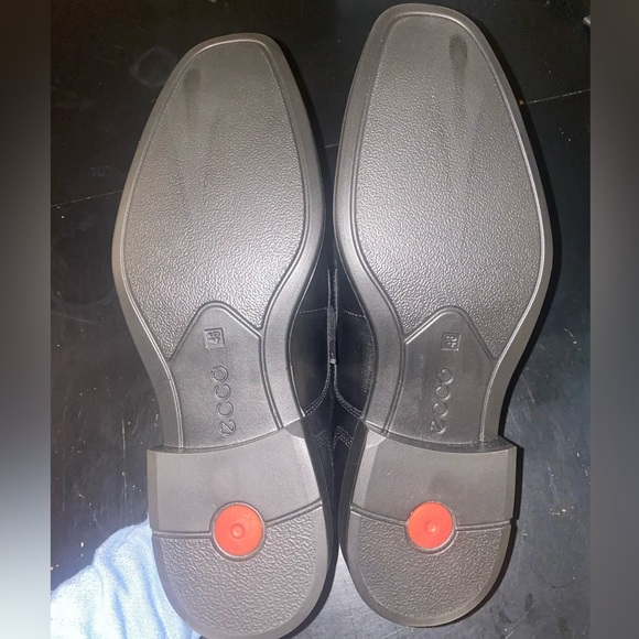 ECCO Cairo Cap Toe Genuine Leather Dress Shoes - Picture 4 of 5